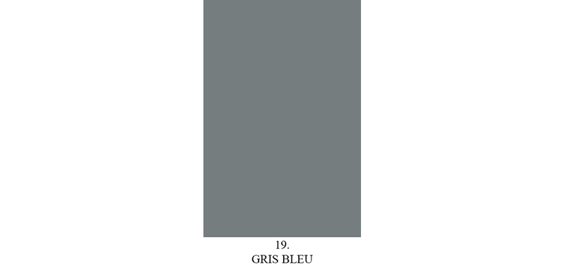 Echantillon de peinture mate "Gris Bleu" n° 19