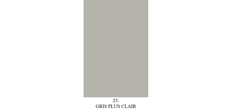 Matt paint sample "Gris Plus Clair" n°23