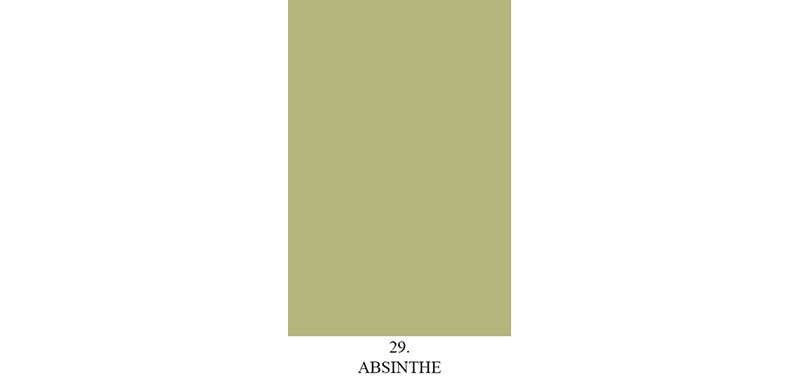 Echantillon de peinture mate "Absinthe" n° 29