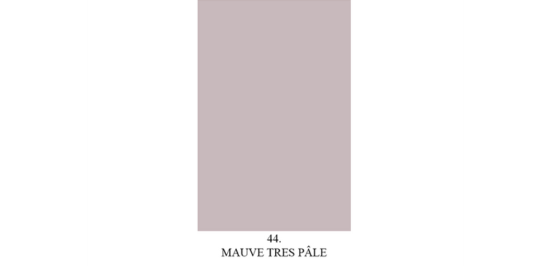 Matt paint sample "Mauve Très Pâle" n°44