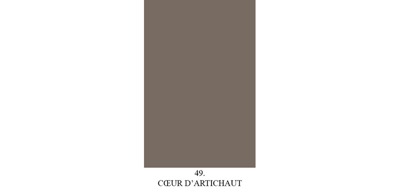 Echantillon de peinture mate "Cœur d'Artichaut" n° 49