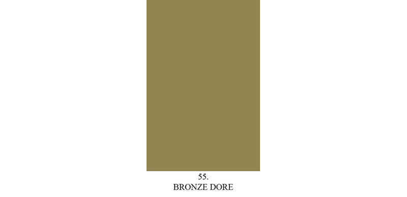 Echantillon de peinture mate "Bronze Doré" n° 55