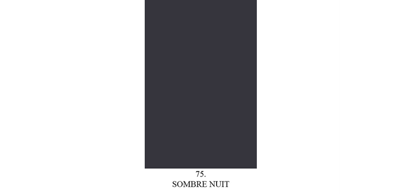 Matt paint sample "Sombre Nuit" n°75